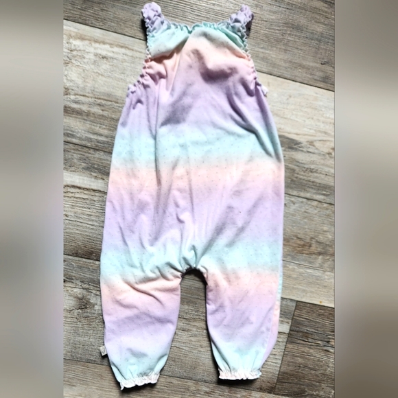 Mini Heroes Mermaid Romper with matching headband - Picture 6 of 6